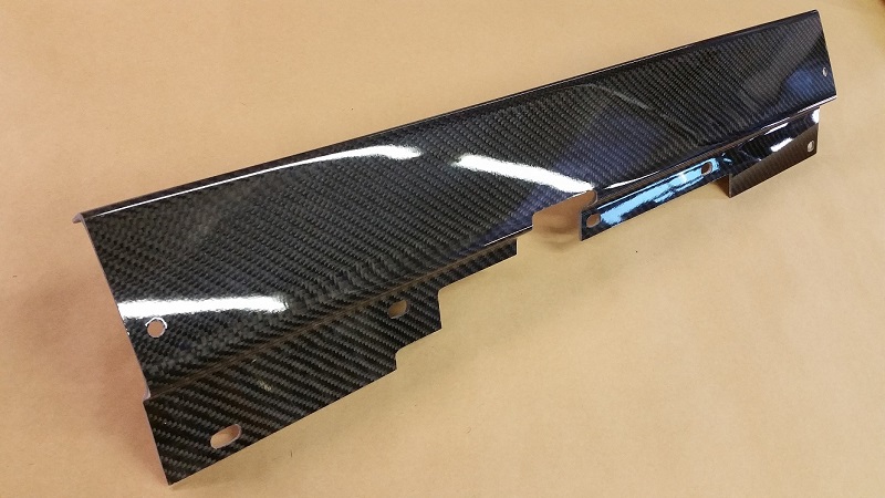 Spoolfool's New "Flatty" Style Carbon Fiber Radiator Hold Down